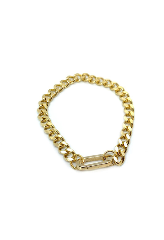 Jocelyn Kennedy - Gold Carabiner Bracelet