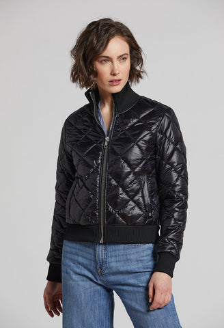 Nour-Quilted Bomber Jacket