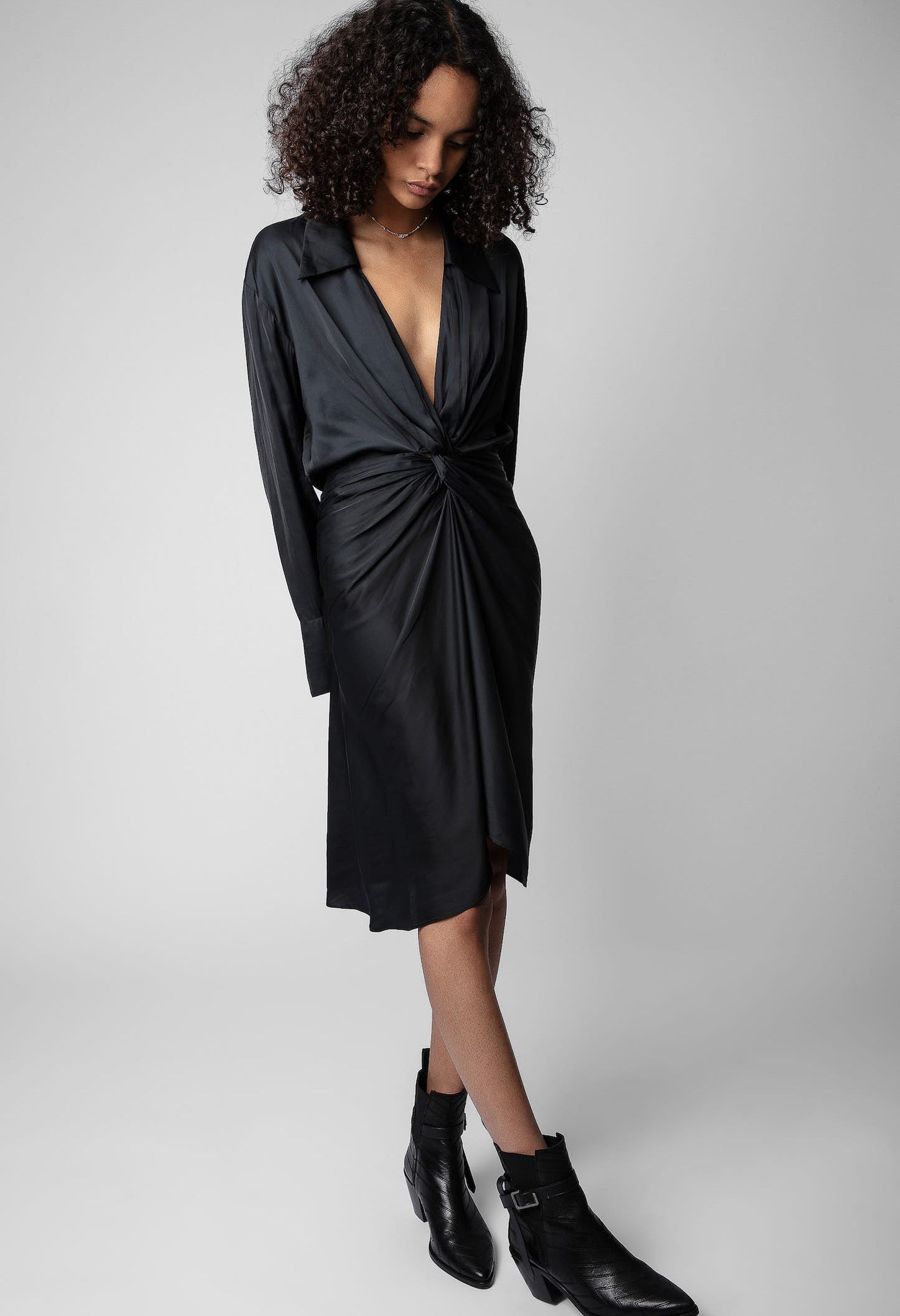 Rozo Satin Dress