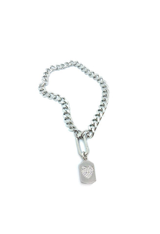 Jocelyn Kennedy - Silver Anklet with Charm