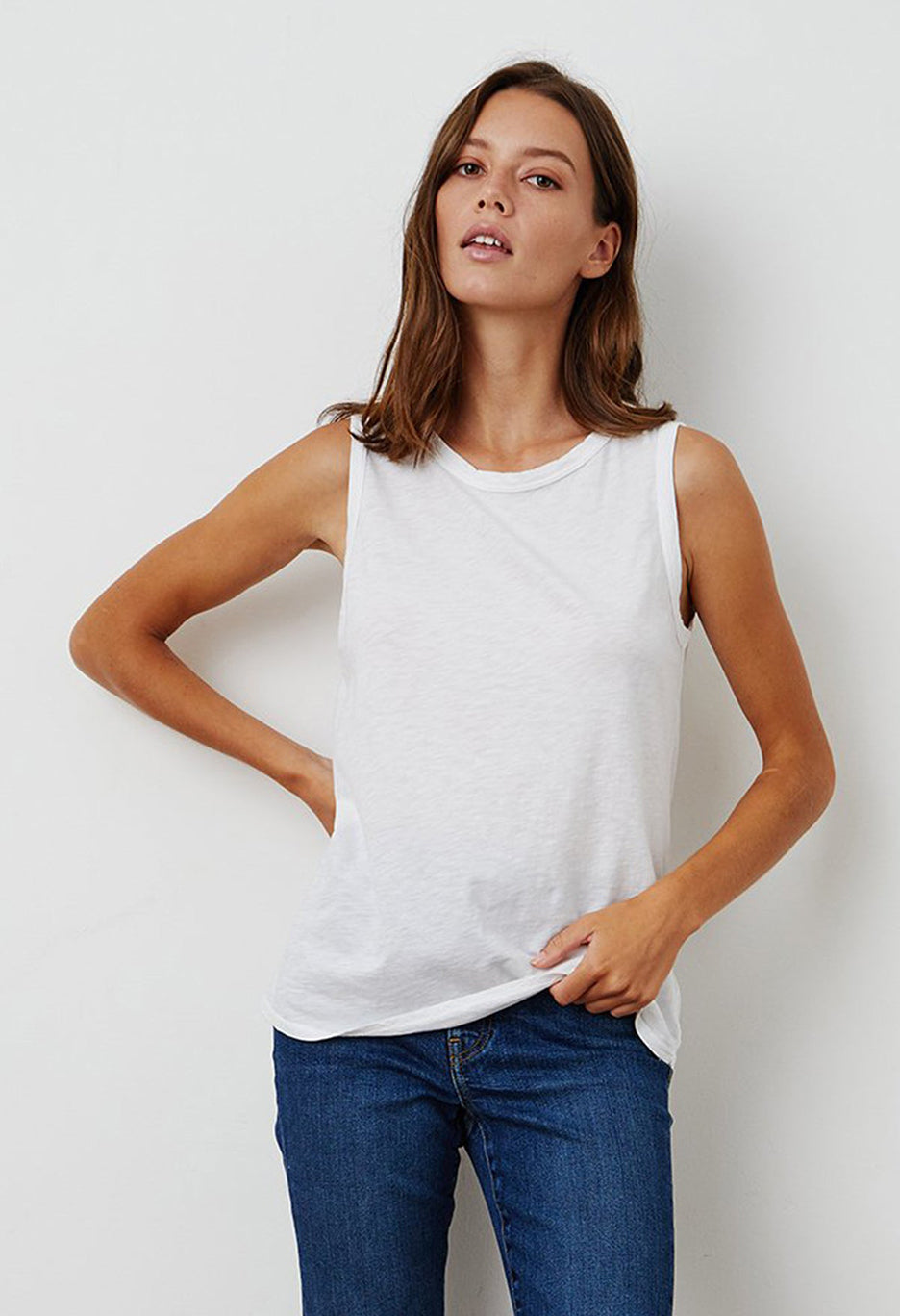 Taurus Cotton Slub Tank