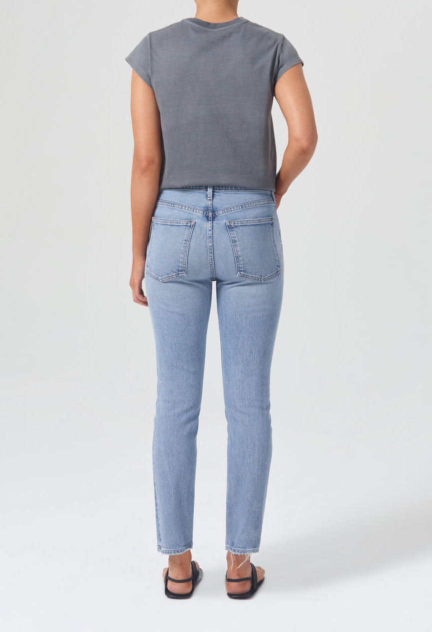 Willow Mid Rise Slim Crop