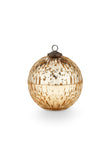 Winter White Mercury Ornament Candle