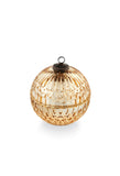 Winter White Mercury Ornament Candle