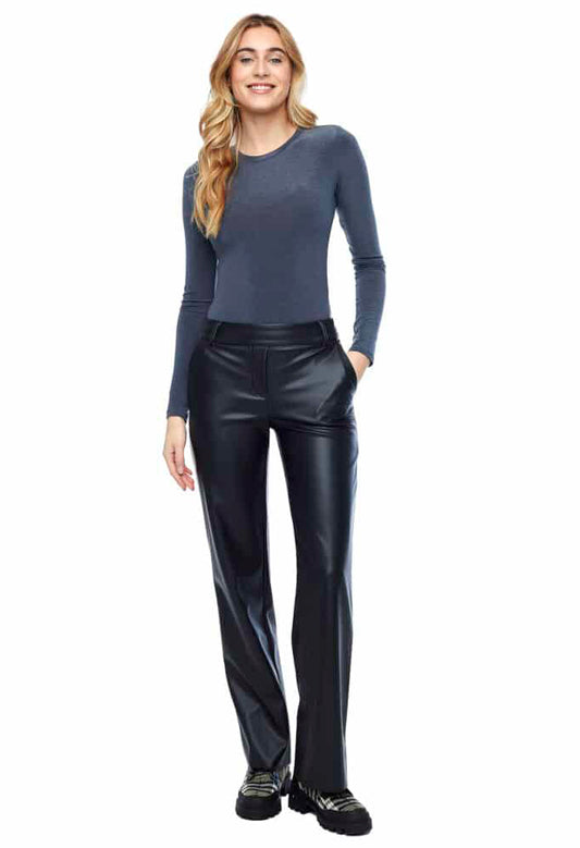 Yaelle Vegan Soft Leather Ankle Pant